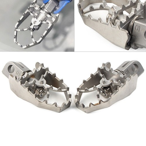 Adjustable front foot pegs - foot,