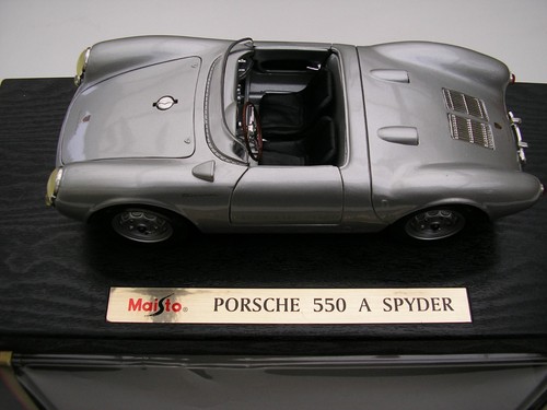 Porsche 550a spyder maisto - porsche, spyder.