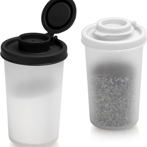 Compact reusable salt and - reusable,