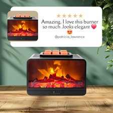 Wax Melt Warmer Electric Melter Flame Fireplace Burner Best XMAS PRESENT 