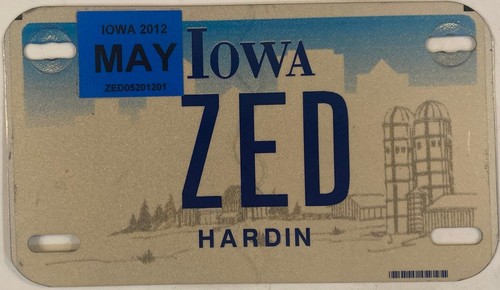 Vanity zed license - vanity,