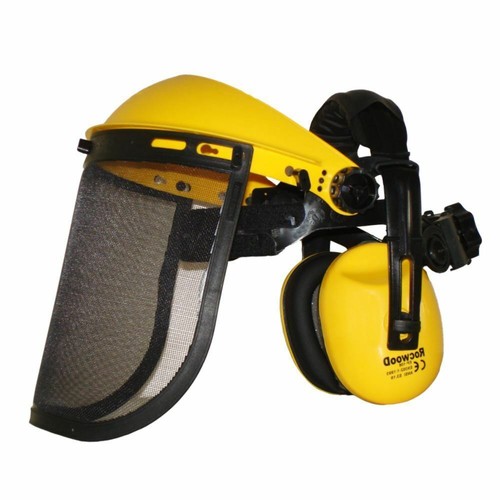 Ear defenders and - and, visor