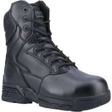 Magnum Stealth Force 8.0 Leather Black Safety Boots New