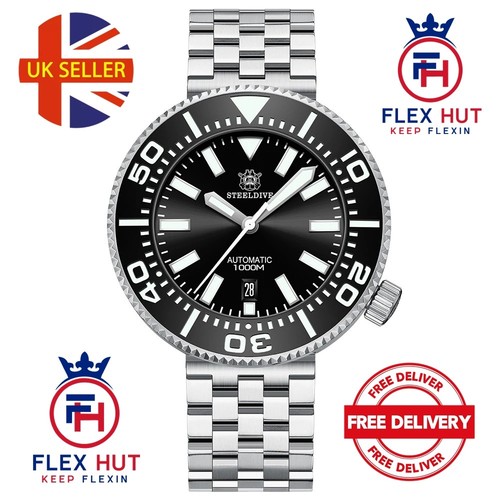 Steeldive sd1976p black 48mm - steeldive,