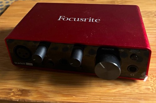 Focusrite scarlett solo - focusrite, 3rd