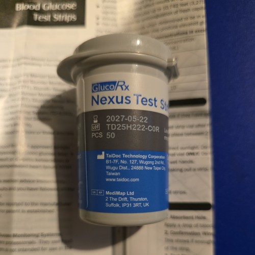 Glucorx nexus blood - nexus, glucose