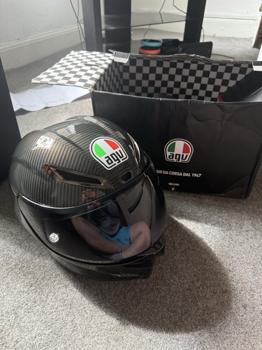 Agv pista carbon black - agv,