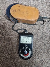 Weston Masters Vintage Photography Light Meter with Case Universal Exposure