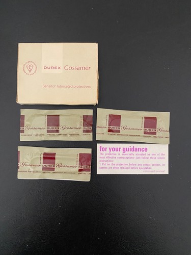 Rare vintage durex gossamer - rare,