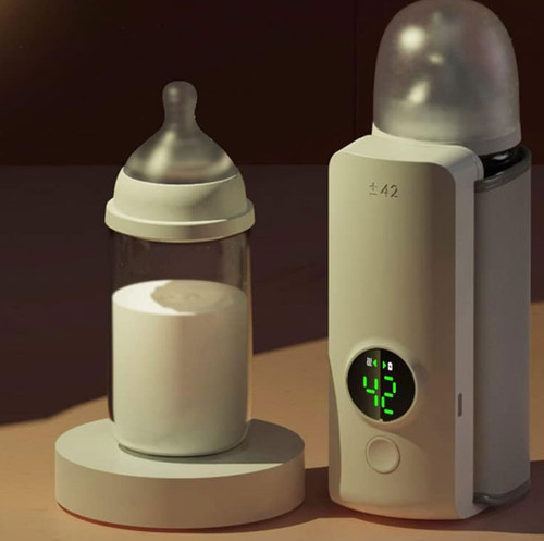 Portable bottle warmer with - bottle,