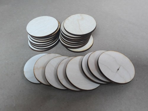 25x 50mm 5cm wooden - 25x,