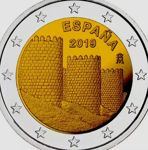 Spain coin 2 euro - spain,