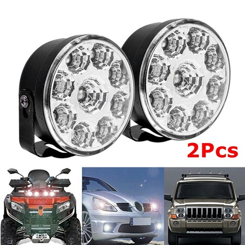12v 9led white daytime - 2x,