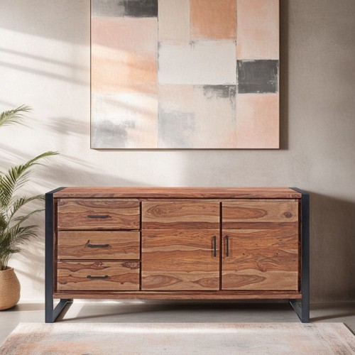 Modern sheesham wood - wood, 3