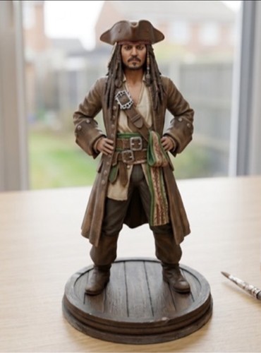 Captain jack sparrow unpainted - sparrow,