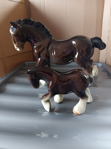 Shire horse ornaments - horse,