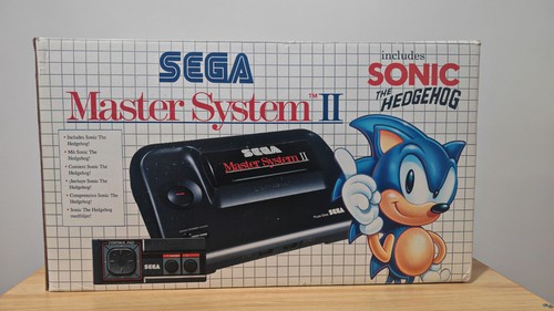 Sega master system console - master,