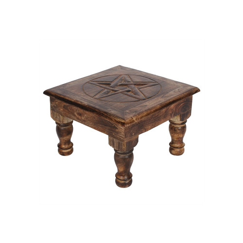 Pentagram altar table wicca - pentagram,