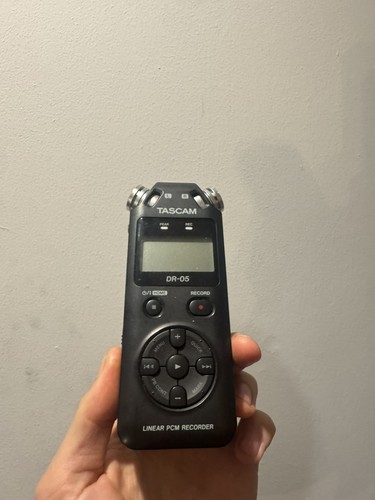 Tascam linear pcm - dr-05,