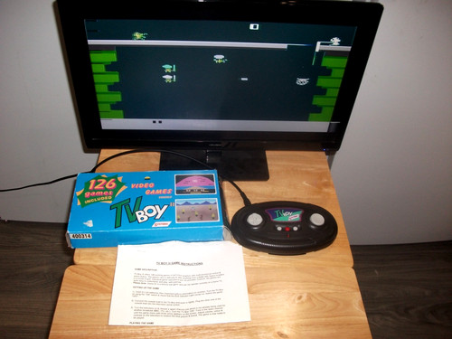 Boy video game console - tv,