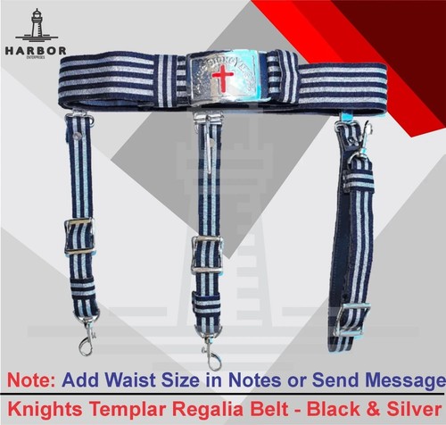 Masonic knights templar belt - masonic,