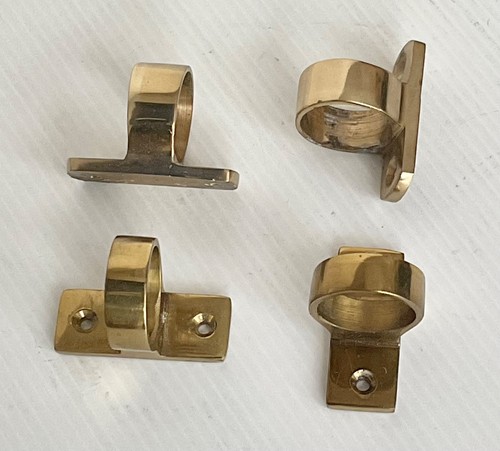 Solid brass sash - x,