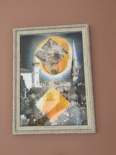 Framed risograph hand made - risograph,