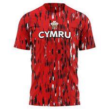 Cymru Retro Rugby T Shirt For Men Sports Personalised Him Welsh Supporter Fan...