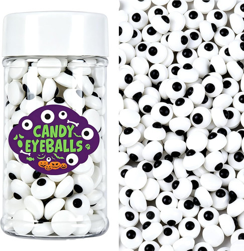 Edible eyes sprinkles cake - eyes,