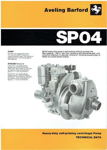 Aveling barford sp04 heavy - sp04,