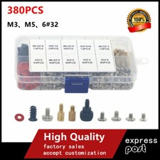 380Pcs PC Screw Standoff Kit