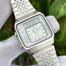 Vintage Seiko Ana/Digi Alarm-Chronograph Japan Made Men's Quartz Watch H357-5050