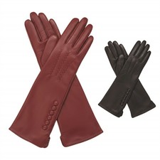  Womens Long Italian Leather