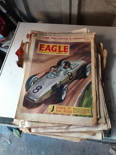 Eagle comic 1962 joblot - eagle,