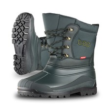 Hunting Boots Snow Rain Boots Walking Fishing Dark Green -30C Removable Sock