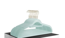 Velvet Hangers 19 Pack - Non-Slip Clothes Hangers with Tie Bar & 360° Hook - Dur