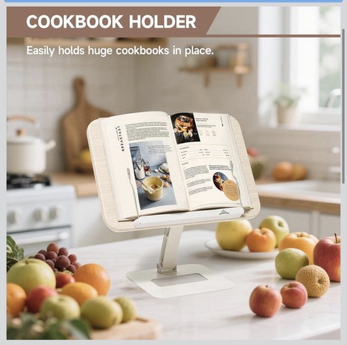Wooden kitchen book read stand - kitchen,