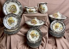 Royal Worcester Palissy Game Series Dinner Set for 6 Persons - 29 Pieces