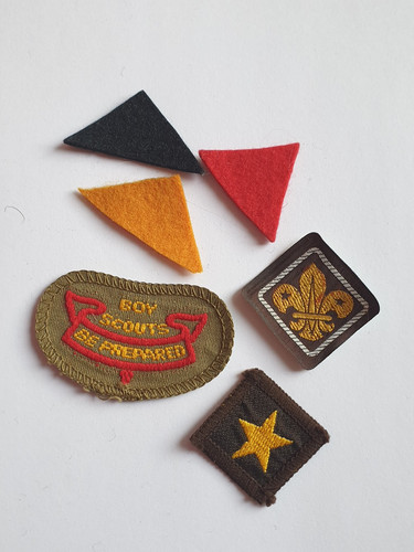 Boy scout badges lot obsolete - boy, lot,