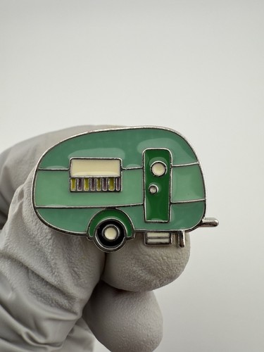Green two tone - tone, camper