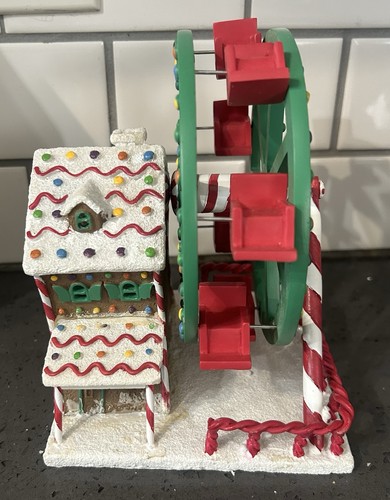 Gingerbread house ferris wheel - house,