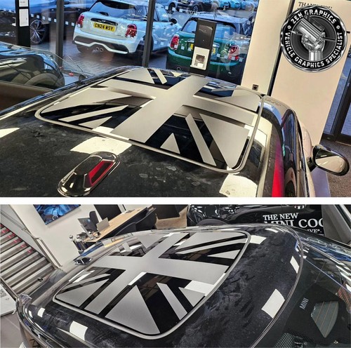 Pan roof glass - glass, decals