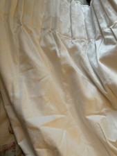 Sanderson Options Cream Brocade Curtains 66x72 Immaculate