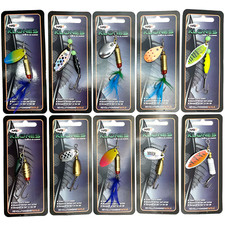 NGT Assorted Klone Fishing Spinners Lures Trout Perch Pike Zander Tackle