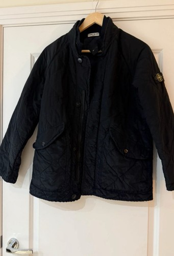 Stone island junior quilted - stone,