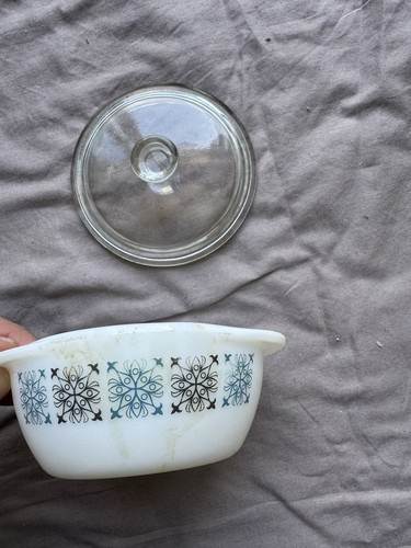 Vintage jaj pyrex snowflake - jaj,