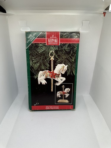 Hallmark carousel horse 1992 - horse,