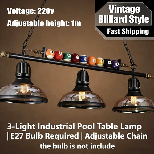 Retro snooker pool - retro, light