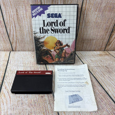 Lord Of The Sword Sega Master
