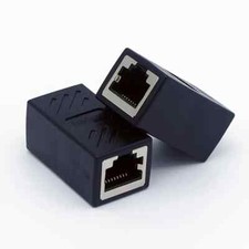 RJ45 Female To Female CAT6 5e Network LAN Ethernet Cable Plug Connector Adapter